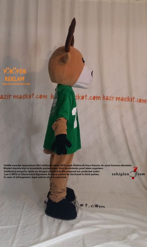 Geyik Maskot Kostümü / Bilyoner Winter Fest / Bilyoner.com / Dimi Organizasyon maskot kostümü