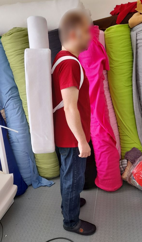 Güneş Kremi Çanta maskot kostümü