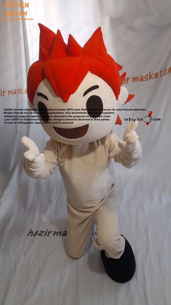 Haikyu Hinata Çocuk Maskot maskot kostümü