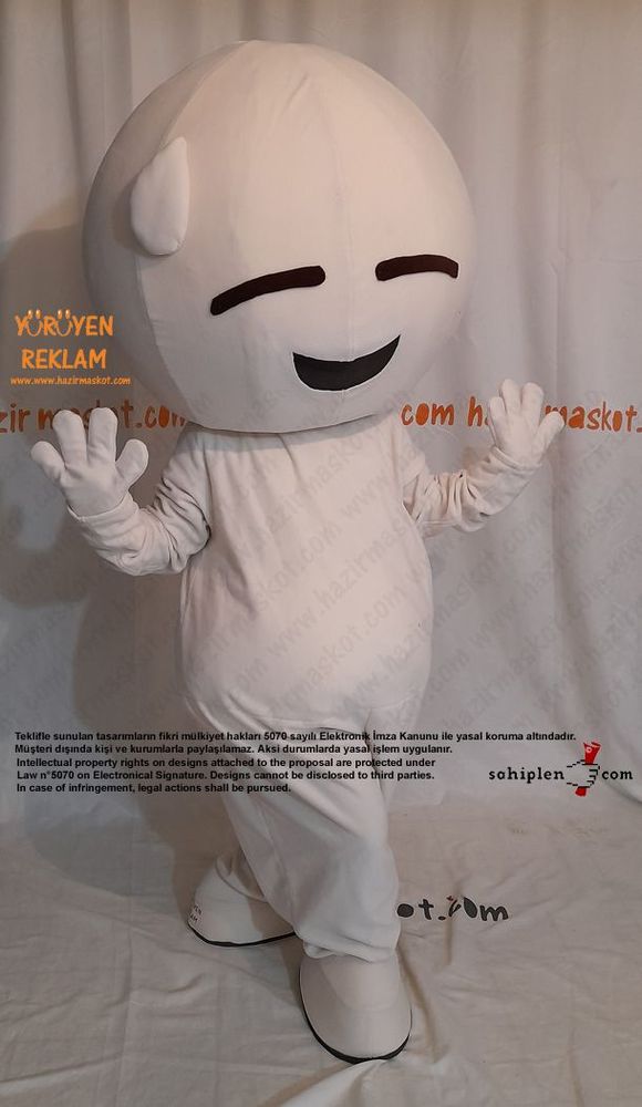 Happi Riceball Mascot Costume / Australia maskot kostümü