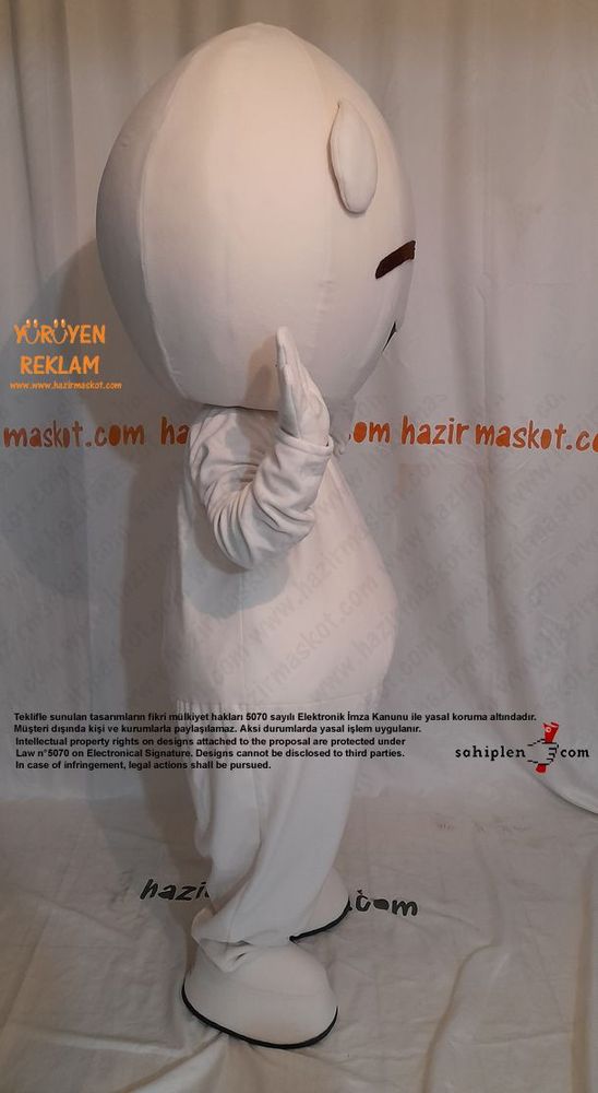 Happi Riceball Mascot Costume / Australia maskot kostümü