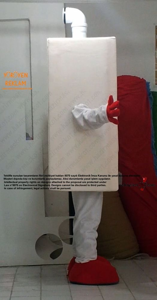 Kombi Maskot Kostümü / İntegral maskot kostümü