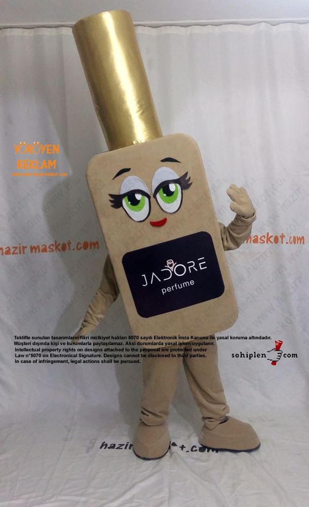 Parfüm Şişe Maskot Kostümü / Jadore / Kırgızistan maskot kostümü