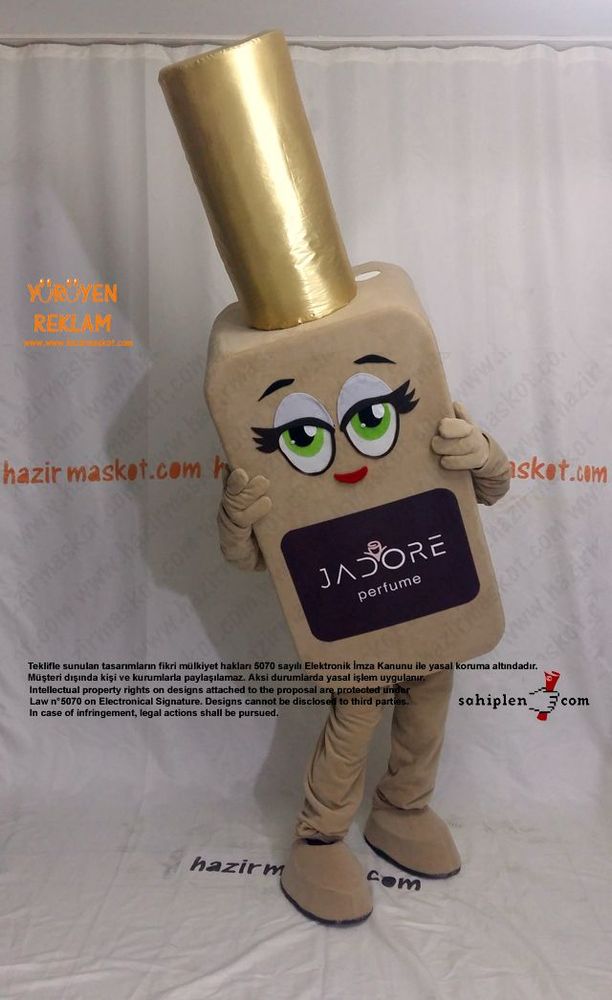 Parfüm Şişe Maskot Kostümü / Jadore / Kırgızistan maskot kostümü