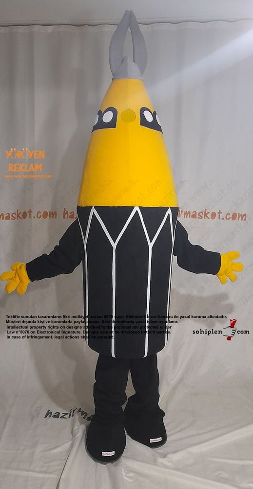 Kalem Maskot Kostümü maskot kostümü