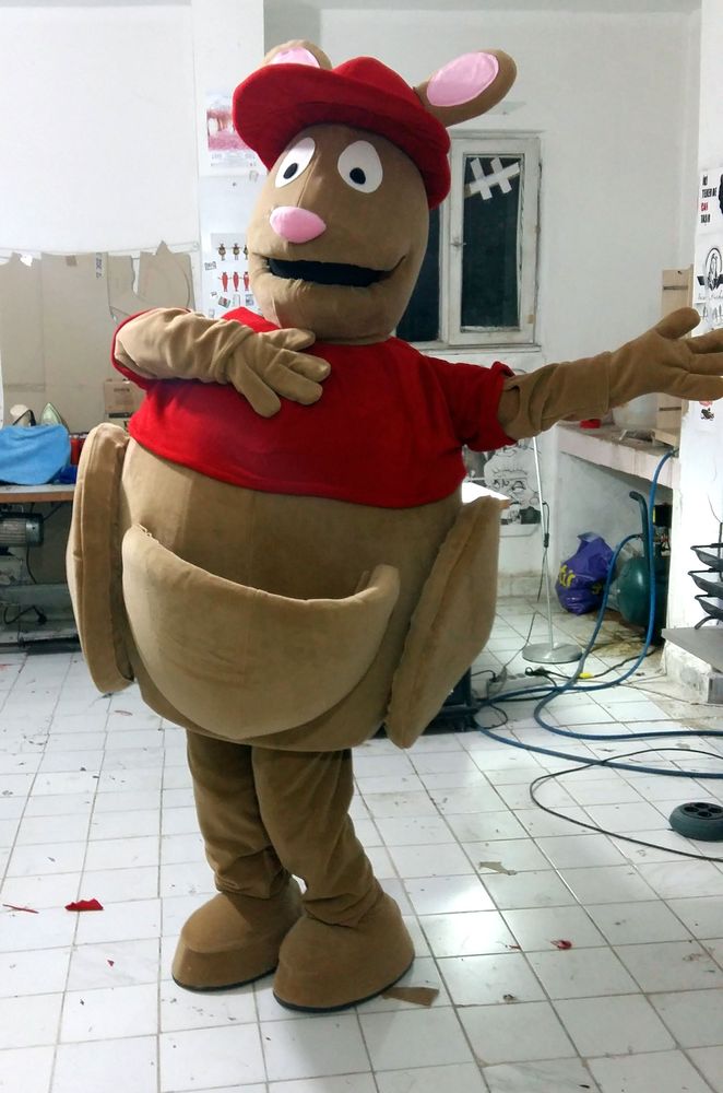 Kanguru Maskotu / 4TEAM maskot kostümü