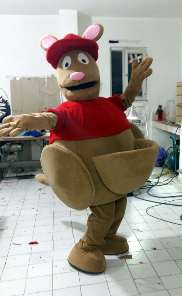 Kanguru Maskotu / 4TEAM maskot kostümü
