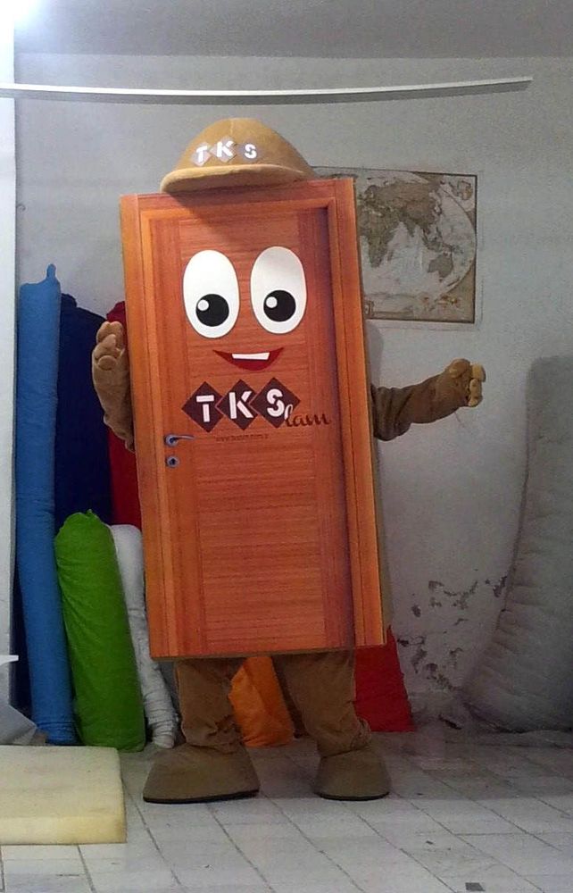 Kapı Maskot Kostümü / TKS maskot kostümü