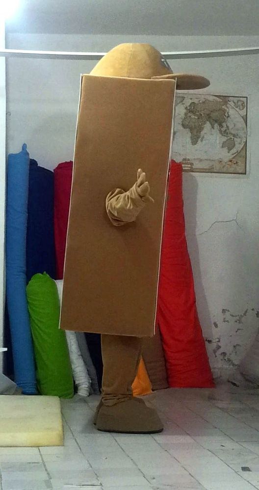 Kapı Maskot Kostümü / TKS maskot kostümü