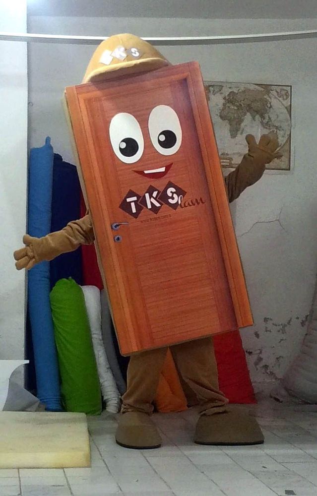 Kapı Maskot Kostümü / TKS maskot kostümü