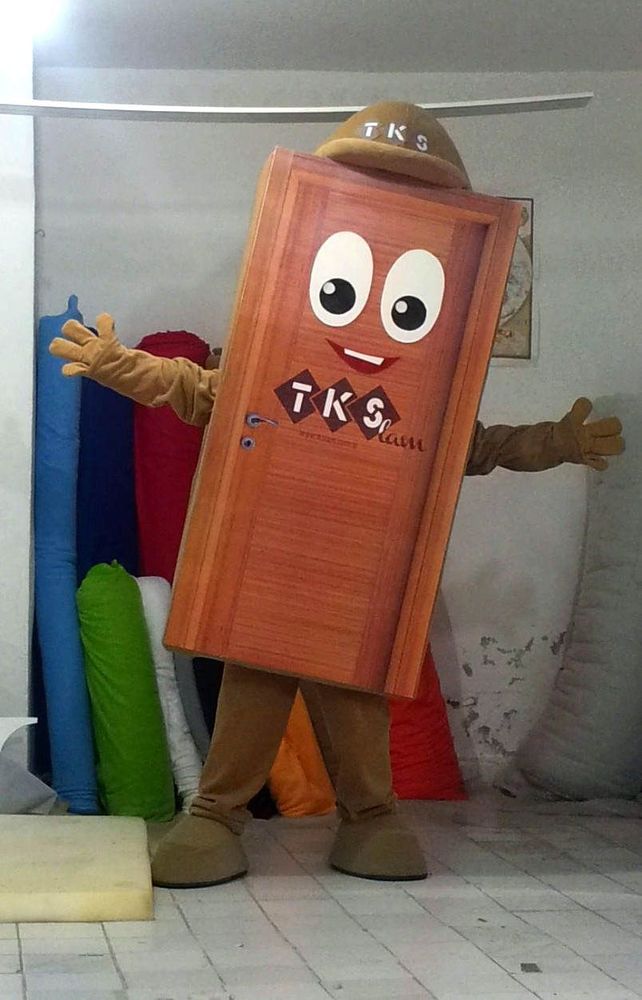 Kapı Maskot Kostümü / TKS maskot kostümü