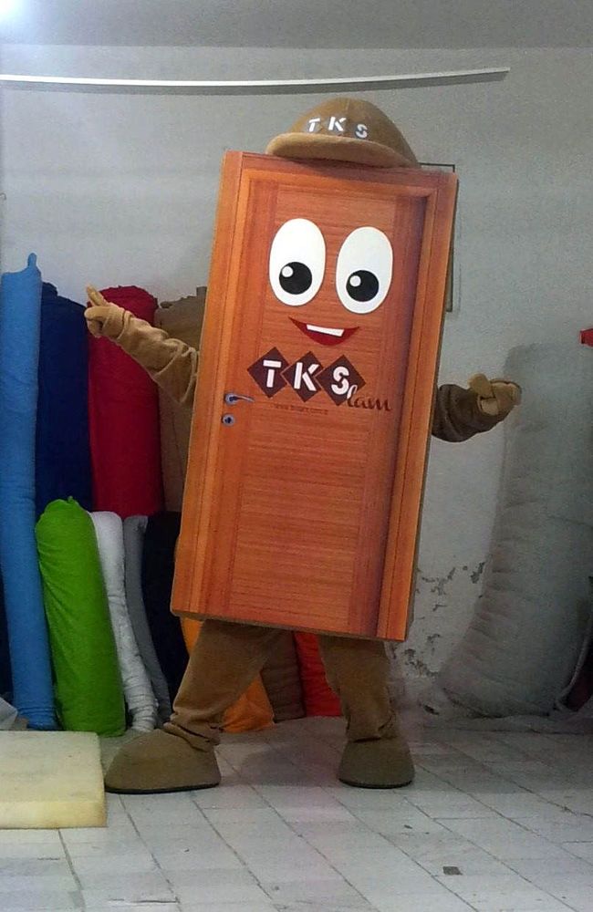 Kapı Maskot Kostümü / TKS maskot kostümü