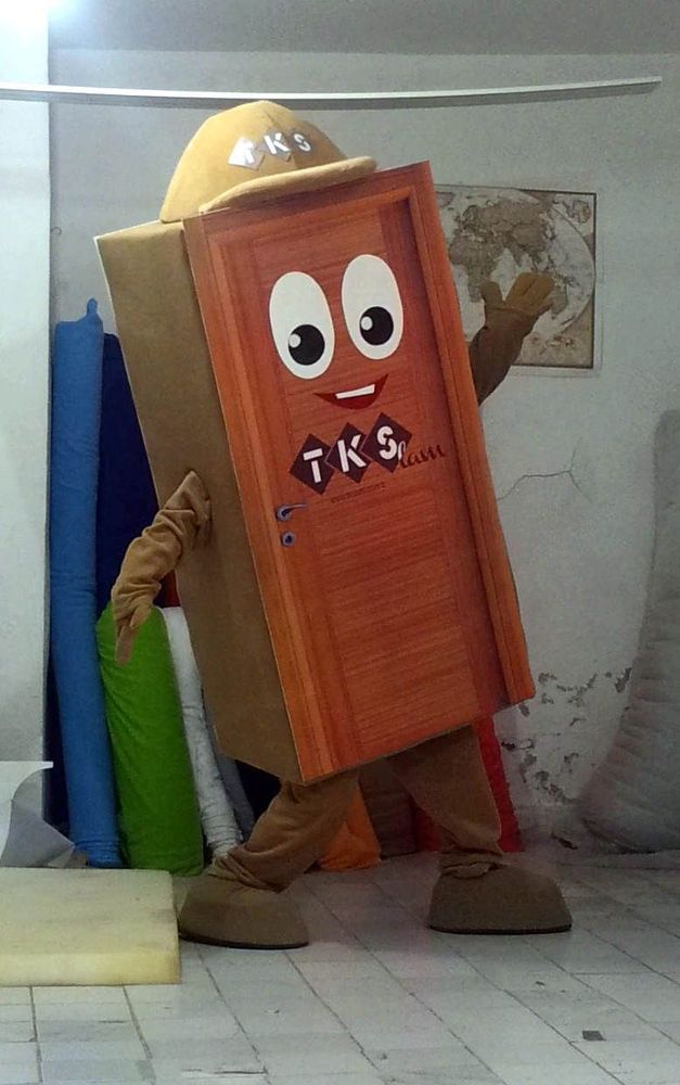 Kapı Maskot Kostümü / TKS maskot kostümü