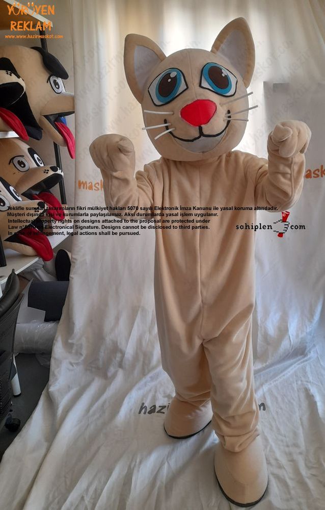 Kedi Maskot Kostümü maskot kostümü