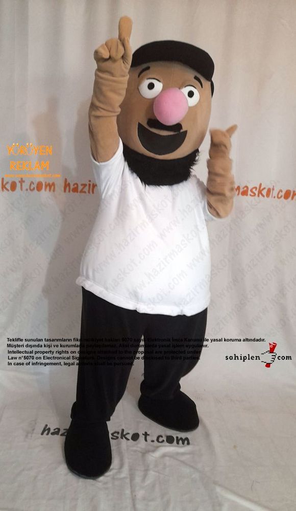 Kukla Maskot kostümü maskot kostümü