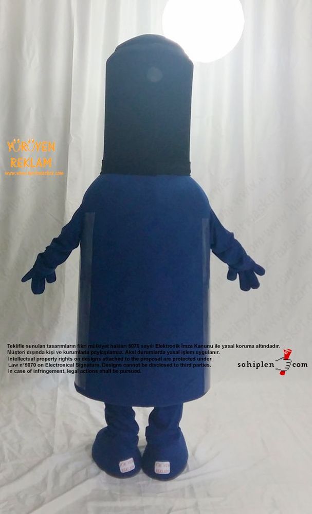 Kiehl's Şişe Maskot Kostümü / L'Oréal Türkiye maskot kostümü
