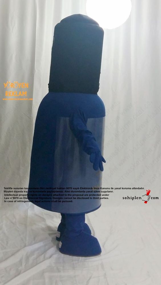 Kiehl's Şişe Maskot Kostümü / L'Oréal Türkiye maskot kostümü
