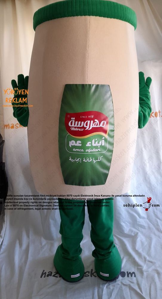 Mahruse Tahin / Suriye maskot kostümü