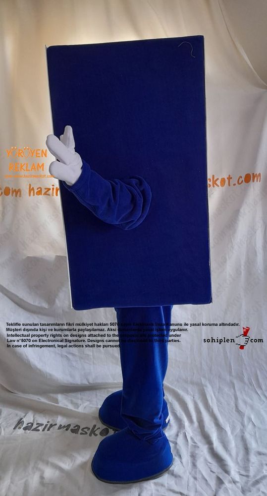 Makarna Maskot Kostümü / Pazarama maskot kostümü