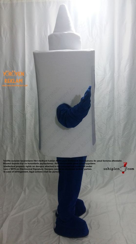 Mitre Apel Yapıştırıcı Maskot Kostümü maskot kostümü
