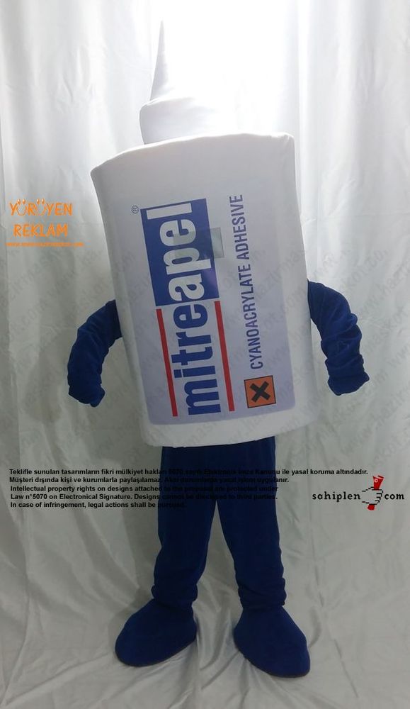 Mitre Apel Yapıştırıcı Maskot Kostümü maskot kostümü
