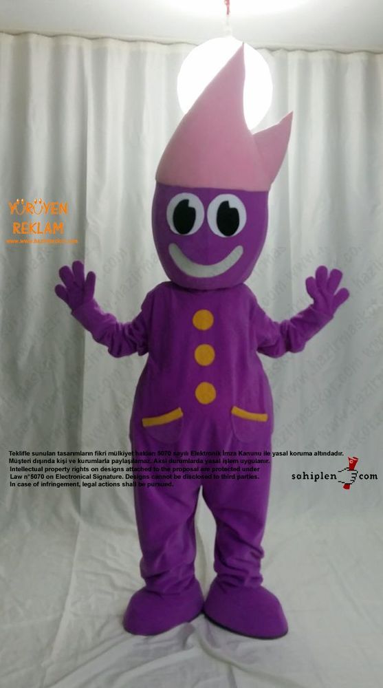 Nasheet Maskot Kostümü / Suudi Arabistan maskot kostümü
