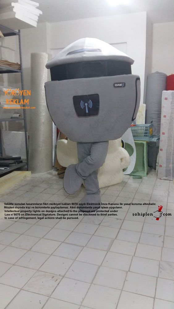 Orbix Maskot Kostümü / İZMİR maskot kostümü