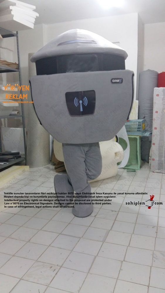Orbix Maskot Kostümü / İZMİR maskot kostümü