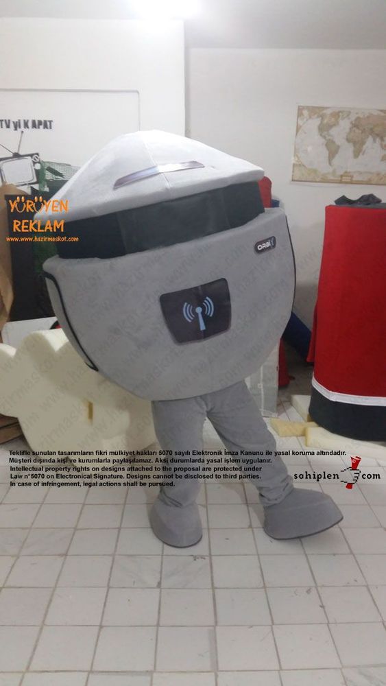 Orbix Maskot Kostümü / İZMİR maskot kostümü