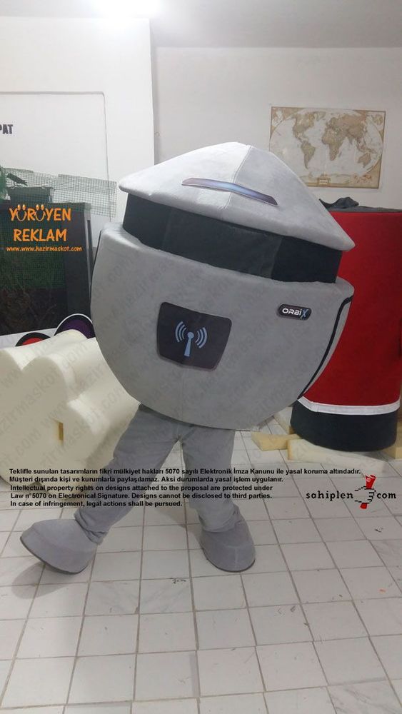 Orbix Maskot Kostümü / İZMİR maskot kostümü