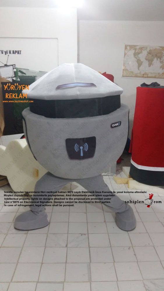 Orbix Maskot Kostümü / İZMİR maskot kostümü