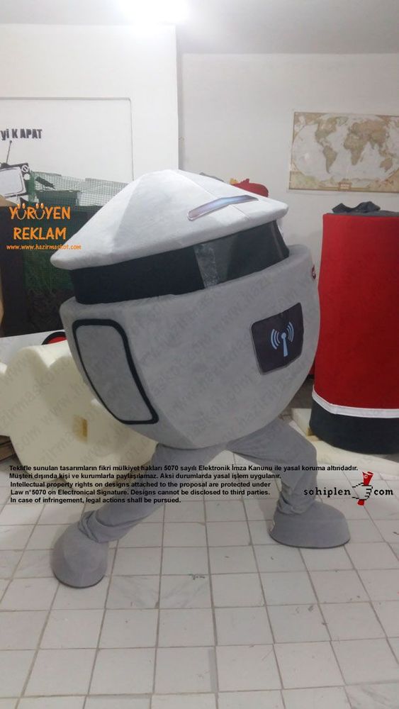 Orbix Maskot Kostümü / İZMİR maskot kostümü