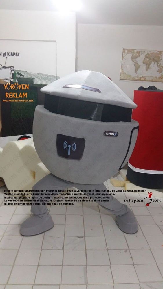 Orbix Maskot Kostümü / İZMİR maskot kostümü