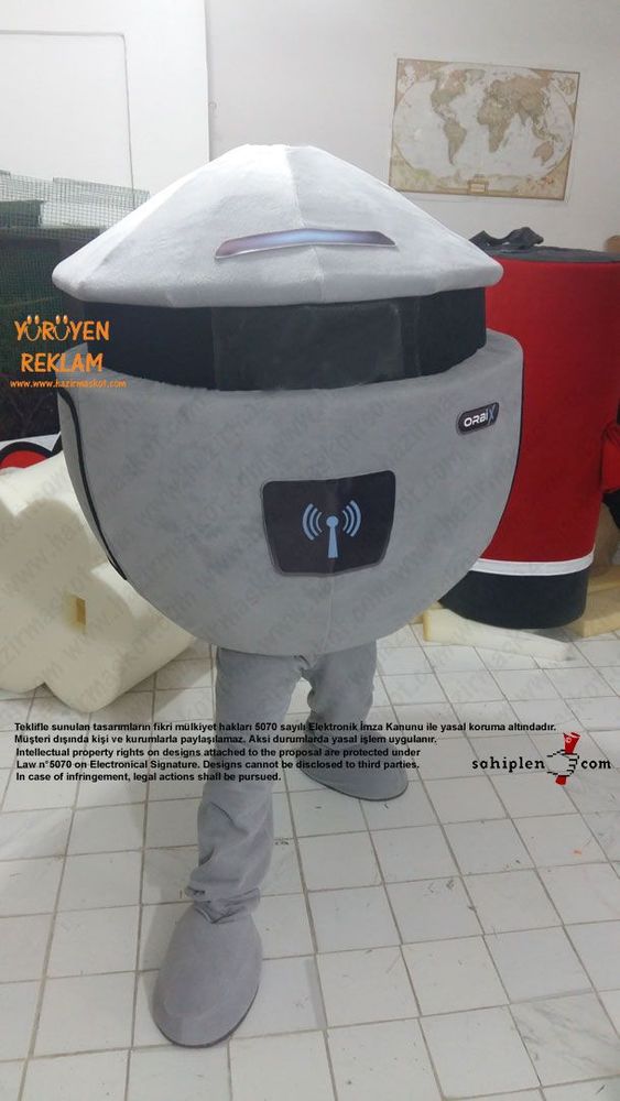 Orbix Maskot Kostümü / İZMİR maskot kostümü