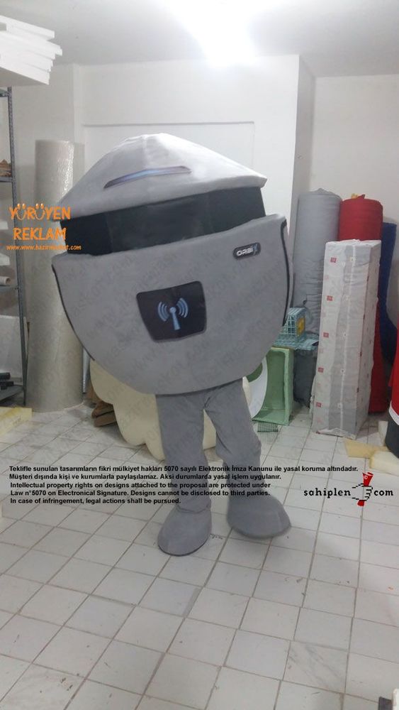 Orbix Maskot Kostümü / İZMİR maskot kostümü