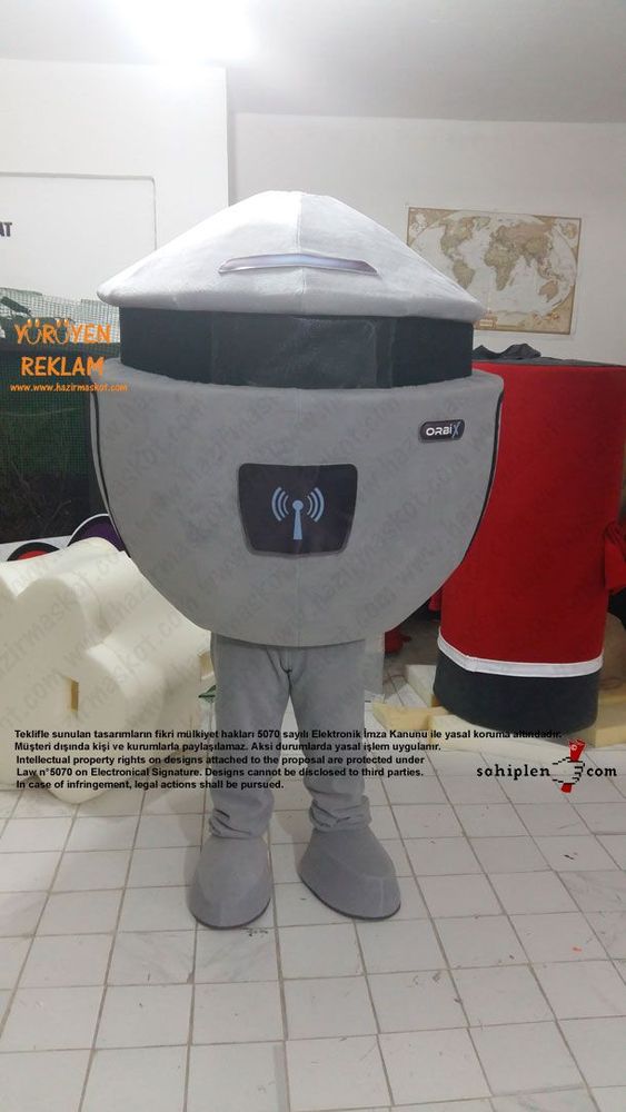 Orbix Maskot Kostümü / İZMİR maskot kostümü