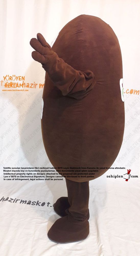 Patato mascot costume maskot kostümü