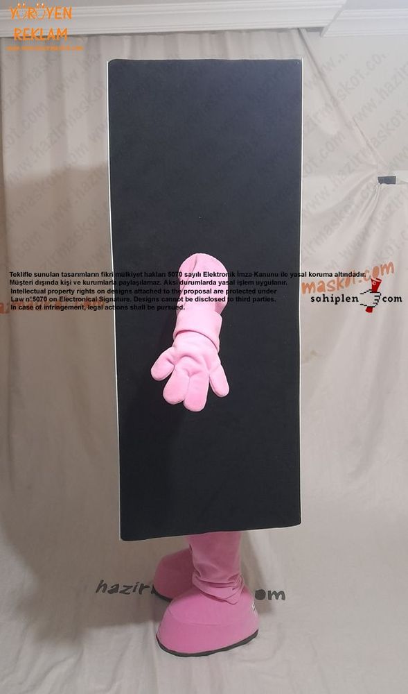 Pinkla Kutu Maskot maskot kostümü