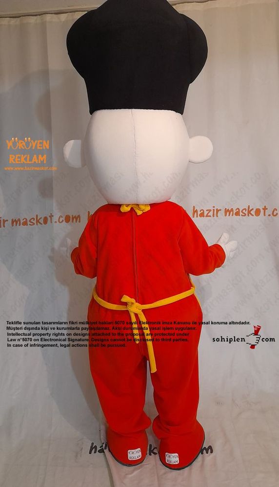 Pizza Locale Usta Maskot Kostümü maskot kostümü