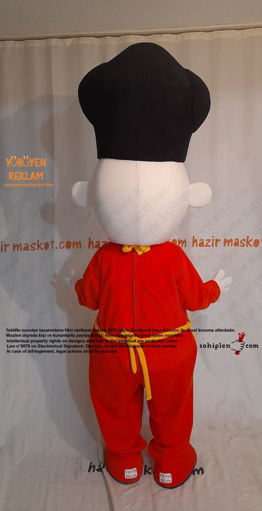 Pizza Locale Usta Maskot Kostümü maskot kostümü