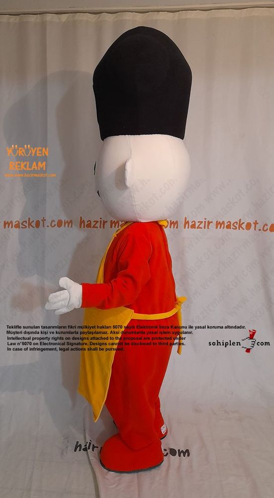 Pizza Locale Usta Maskot Kostümü maskot kostümü