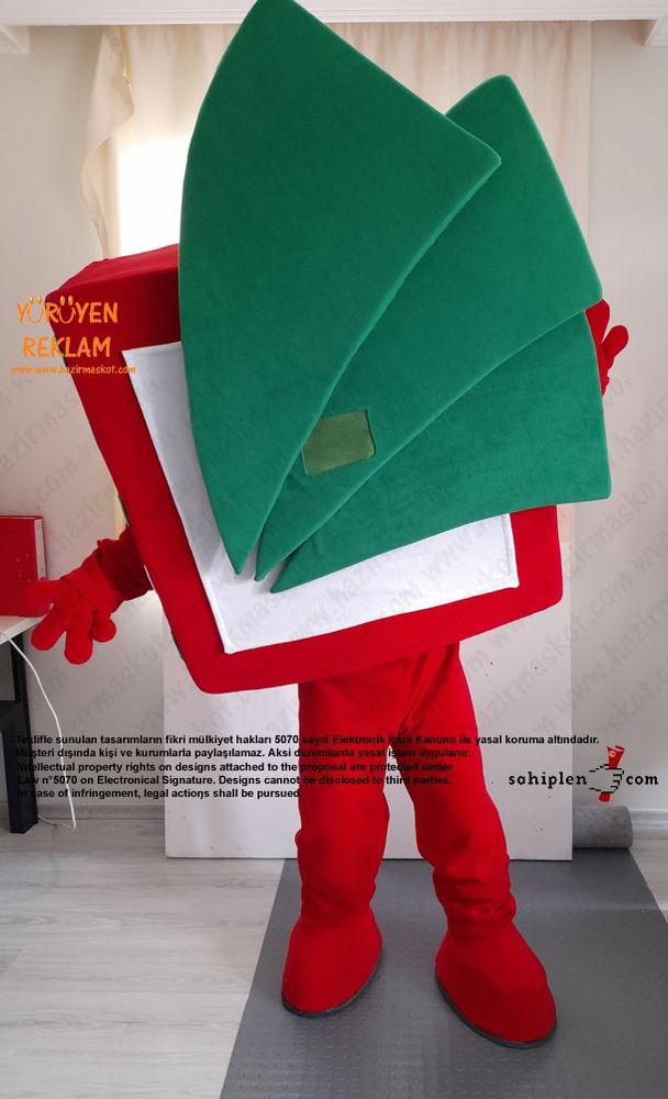 Logo Maskot Kostümü / Pretty Quick Tax Services maskot kostümü