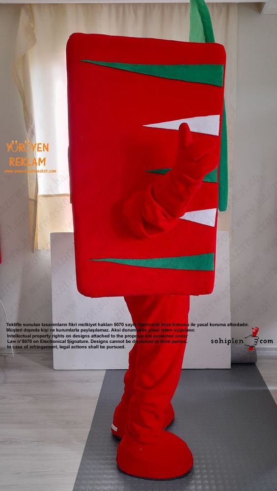 Logo Maskot Kostümü / Pretty Quick Tax Services maskot kostümü