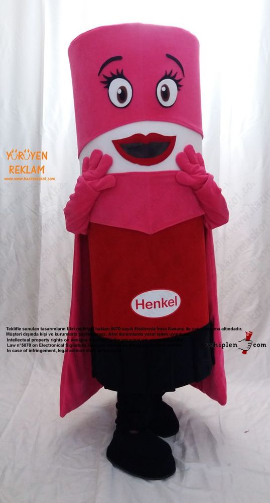 Pritt Takım Maskot / HENKEL maskot kostümü