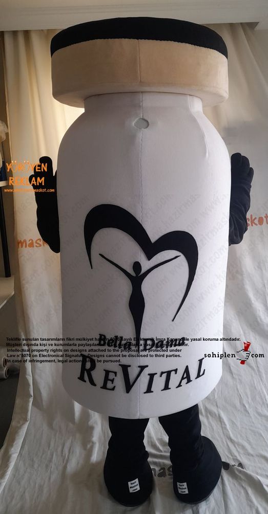 Revital Şişe Maskot Kostümü maskot kostümü