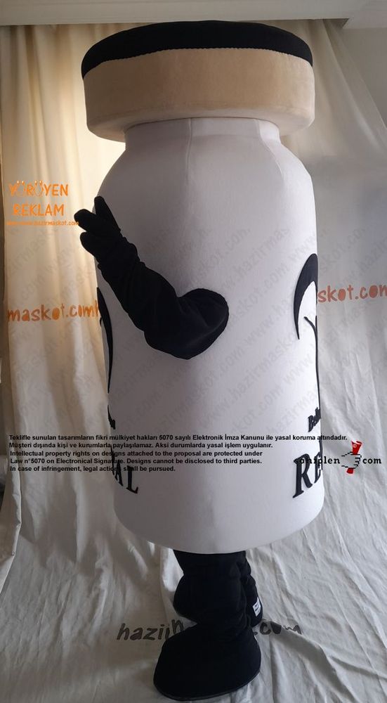 Revital Şişe Maskot Kostümü maskot kostümü