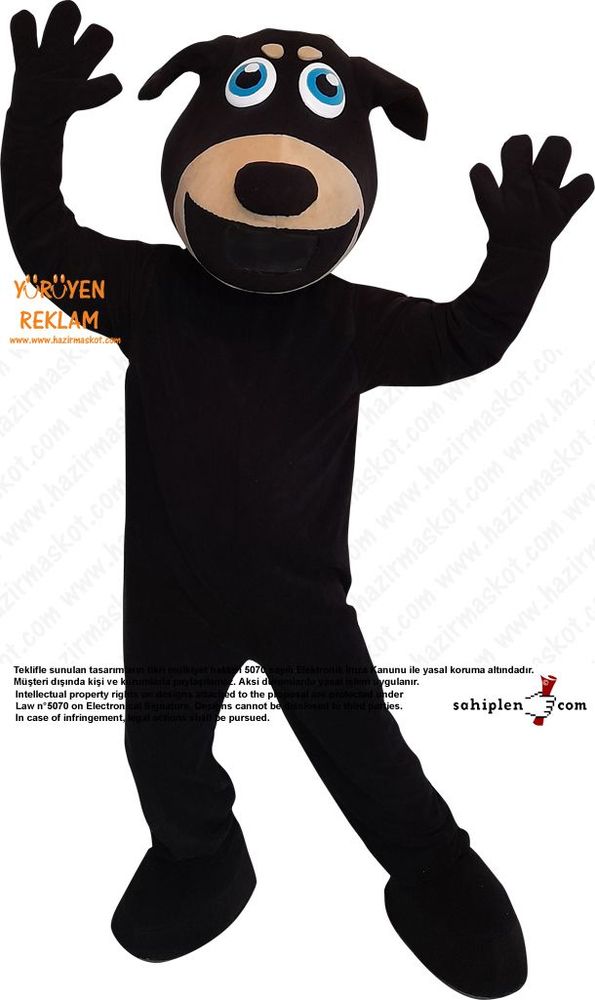 Roteweiler Köpek Maskot Kostümü / Rotweiler Dog Mascot Costume maskot kostümü