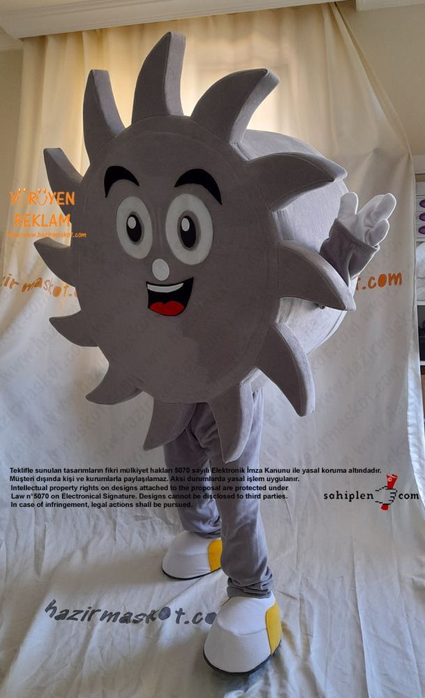 Sawmill Testere Maskot Kostümü / Woods and Coatings USA maskot kostümü