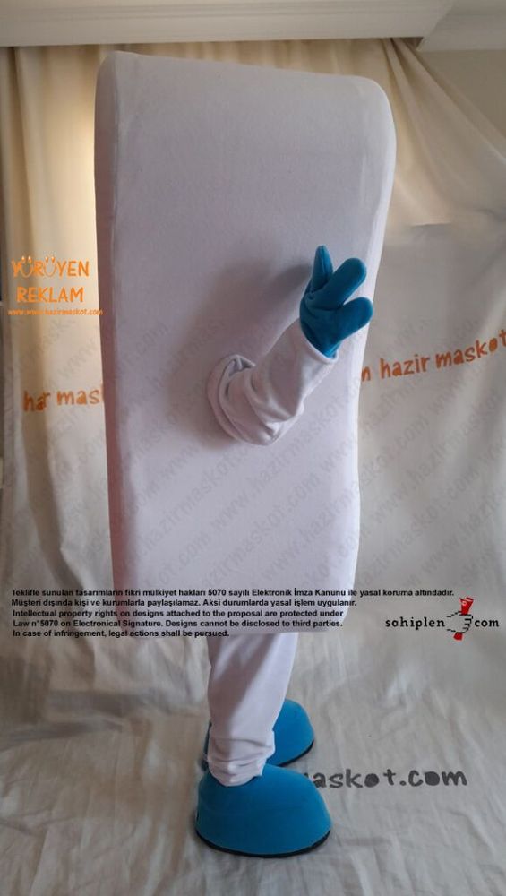 Diş Maskot Kostümü / Sensodyne maskot kostümü