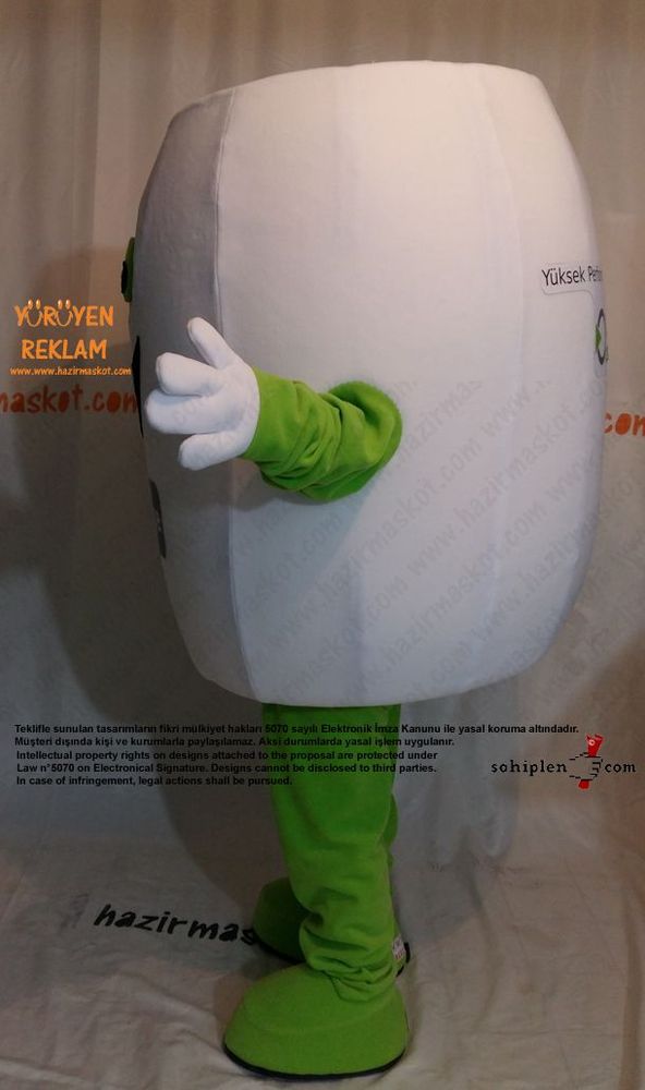 Ecosilage Silaj Maskot Kostümü maskot kostümü